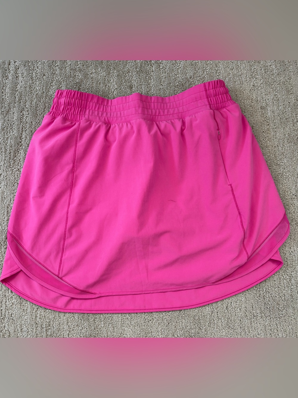 lululemon athletica Hotty Hot Pink Skirt